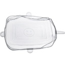 6 Frischhaltedeckel aus Silikon »Square«