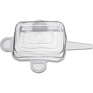 6 Frischhaltedeckel aus Silikon »Square«