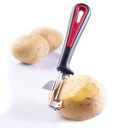 Sparschäler »Gallant« mit Metallausstecher, Linkshänder