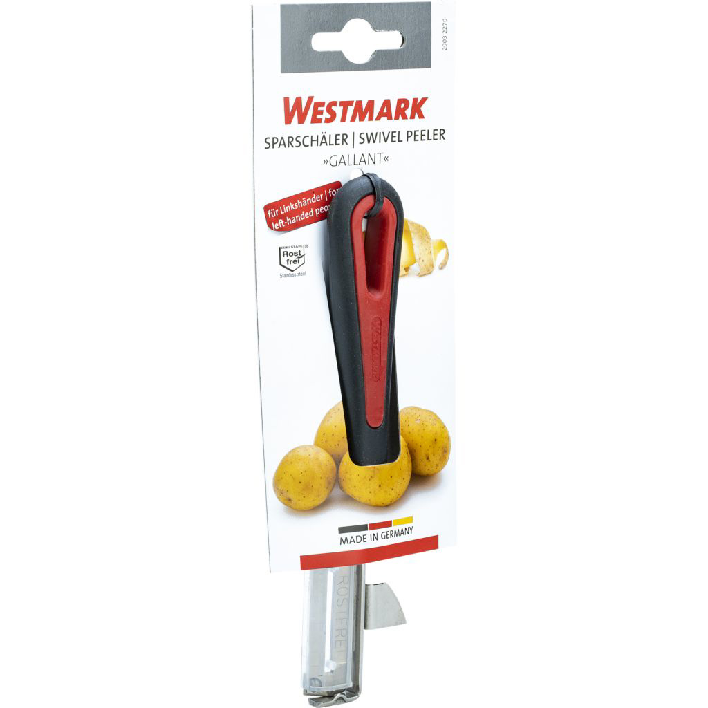 Sparschäler »Gallant« mit Metallausstecher, Linkshänder