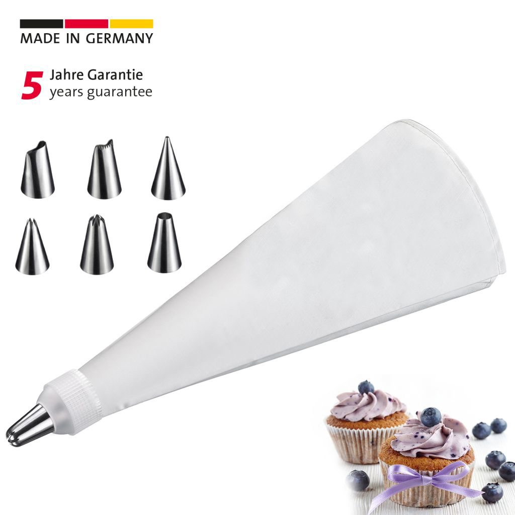 Garnierset »Steel«, 8 tlg.