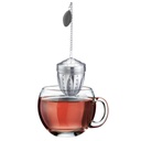 Tee-Ei mit Silikon-Untersetzer