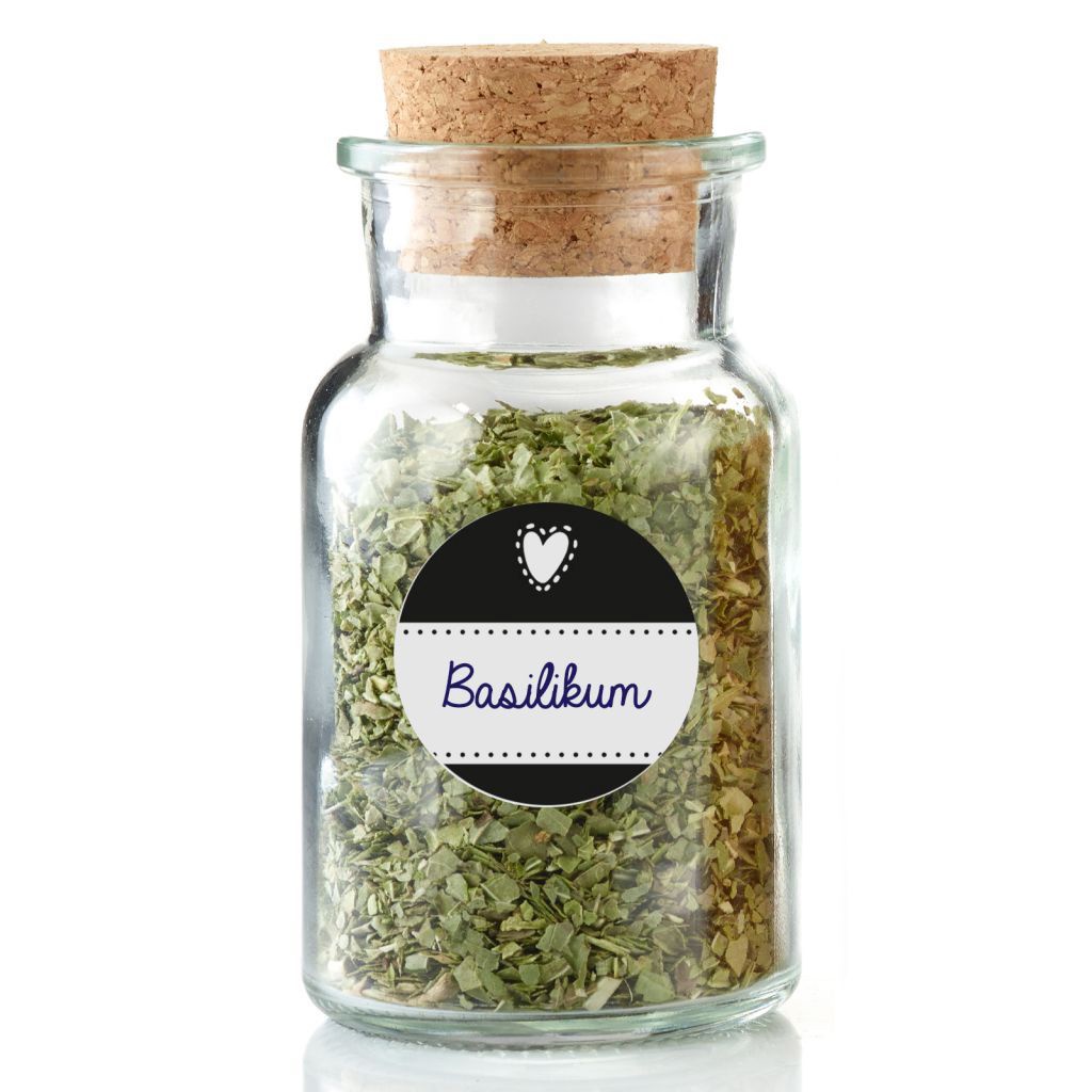 20 Gewürzgläser mit Korken, 150 ml