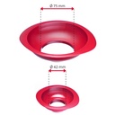 Einmachtrichter »Twix«, rot, PP