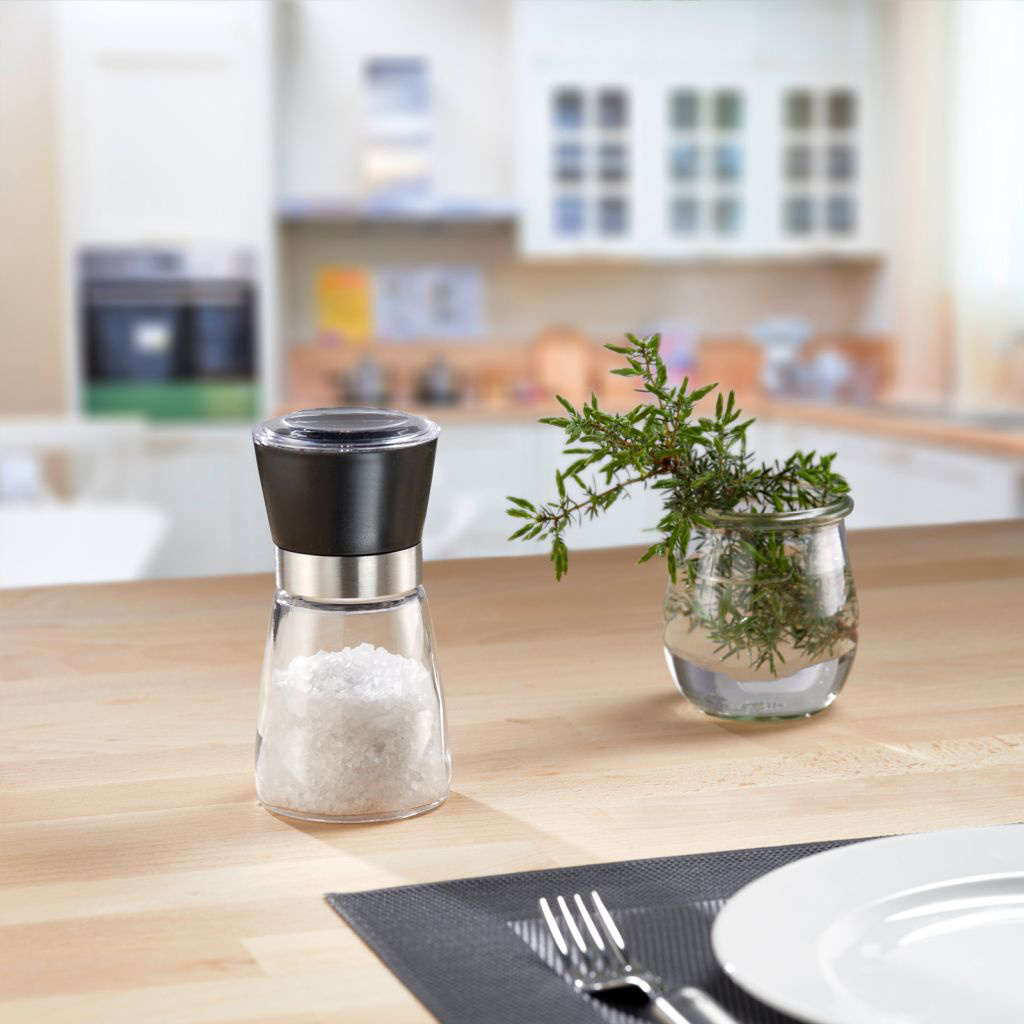 6 Gewürzmühlen »Blacky«, im Display