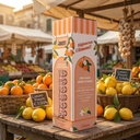 Mercato Della Frutta 6 stapelbare Espressotassen mit Metallgestell – Kirsche 