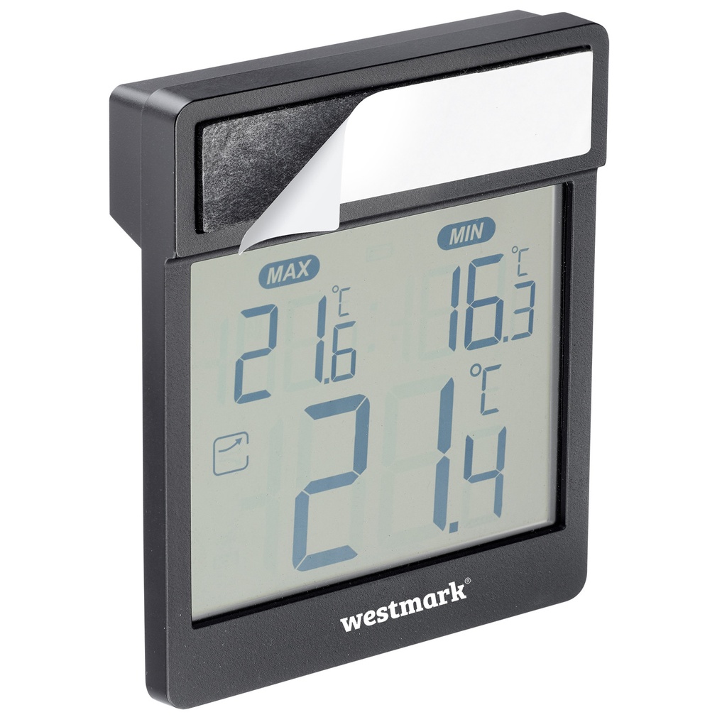 Fenster-Thermometer, digital