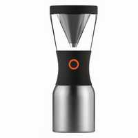 Kaltbrüh-Kaffeemaschine Silber