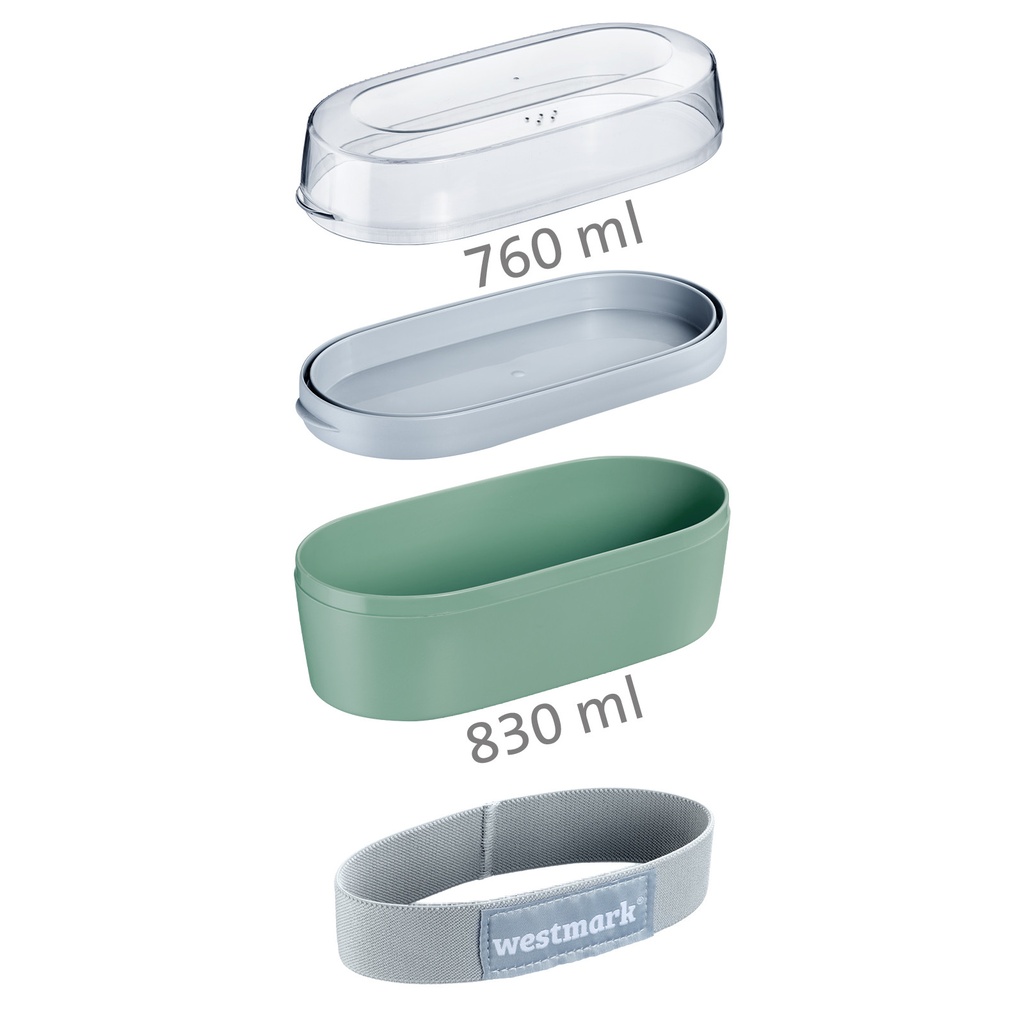 Lunchbox »Mini«, 760 + 830 ml