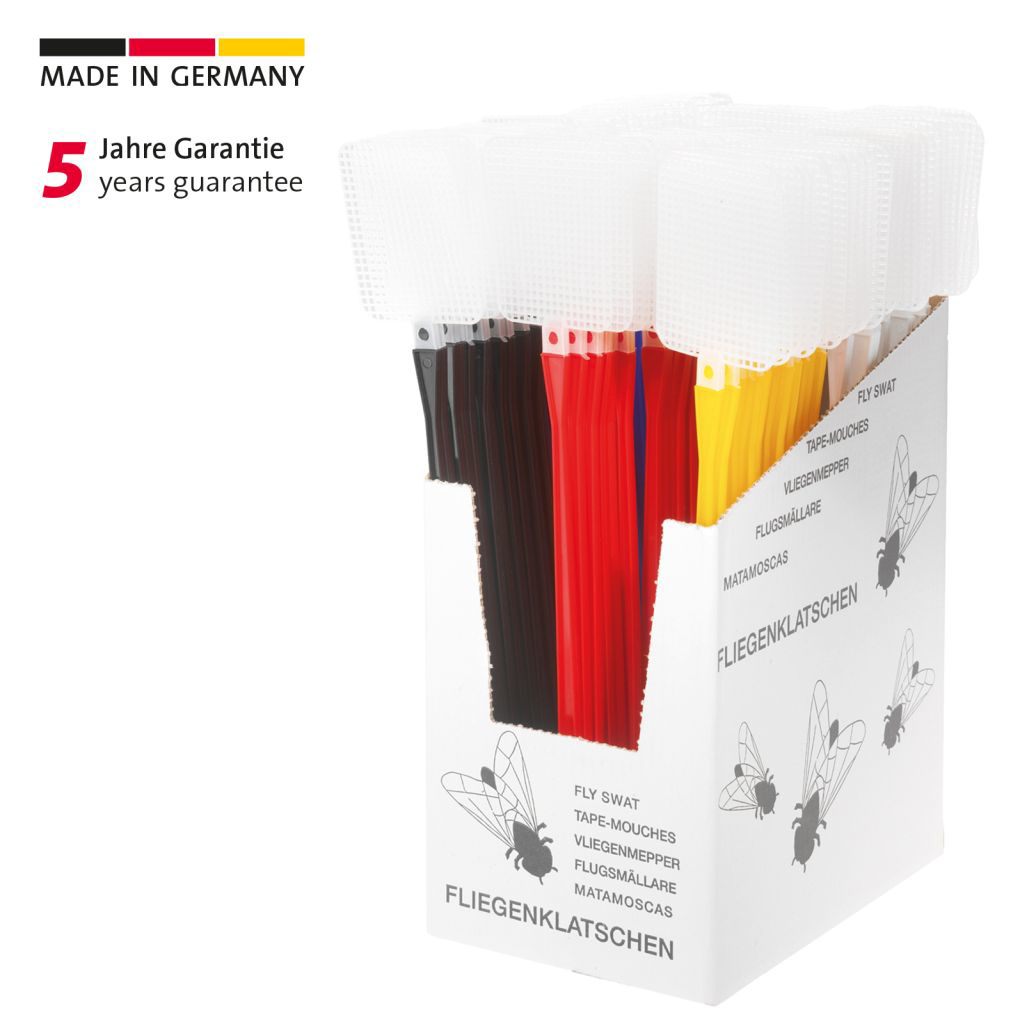 100 Fliegenklatschen »Traditionell«, im Display