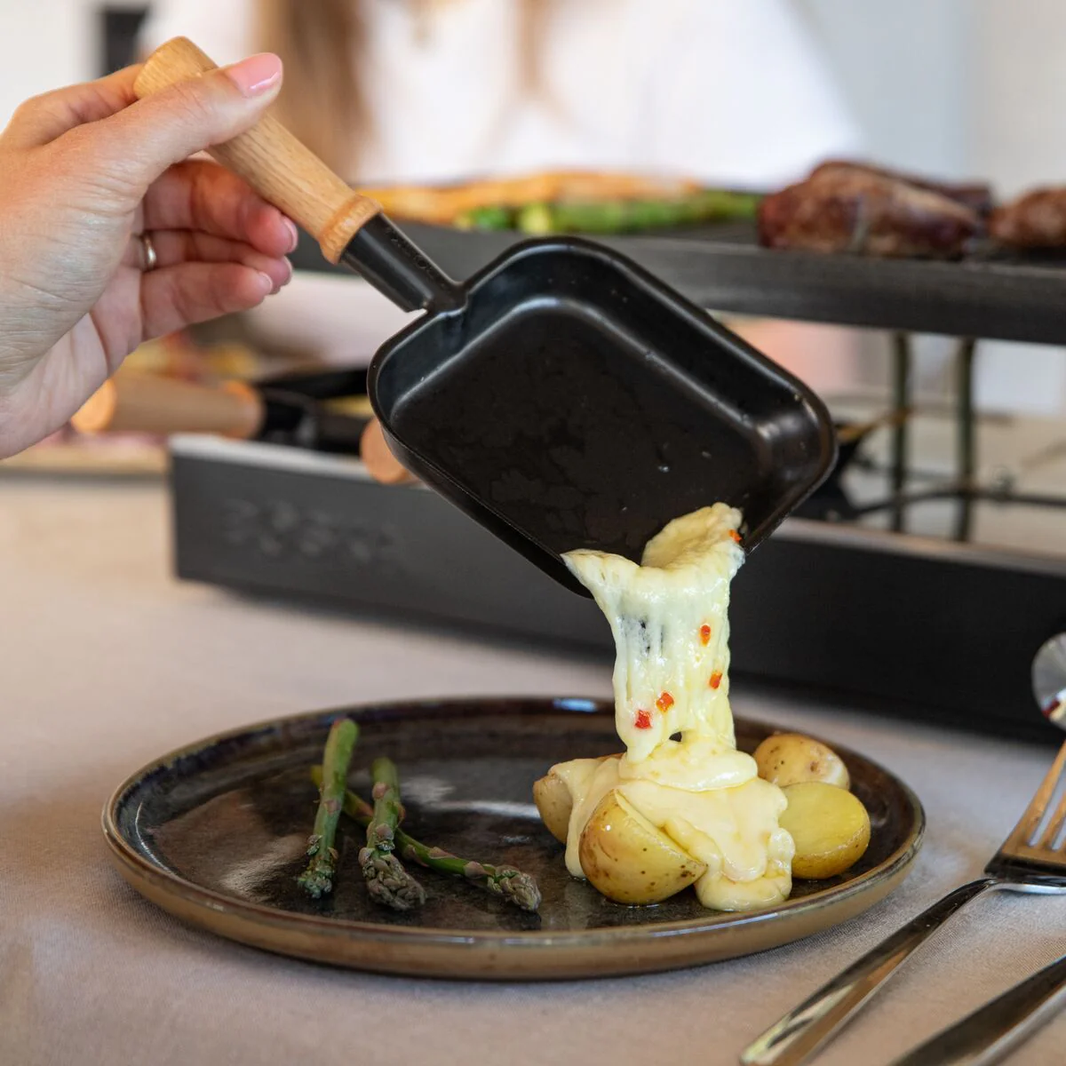 Raclette Gourmet Party 8 Personen