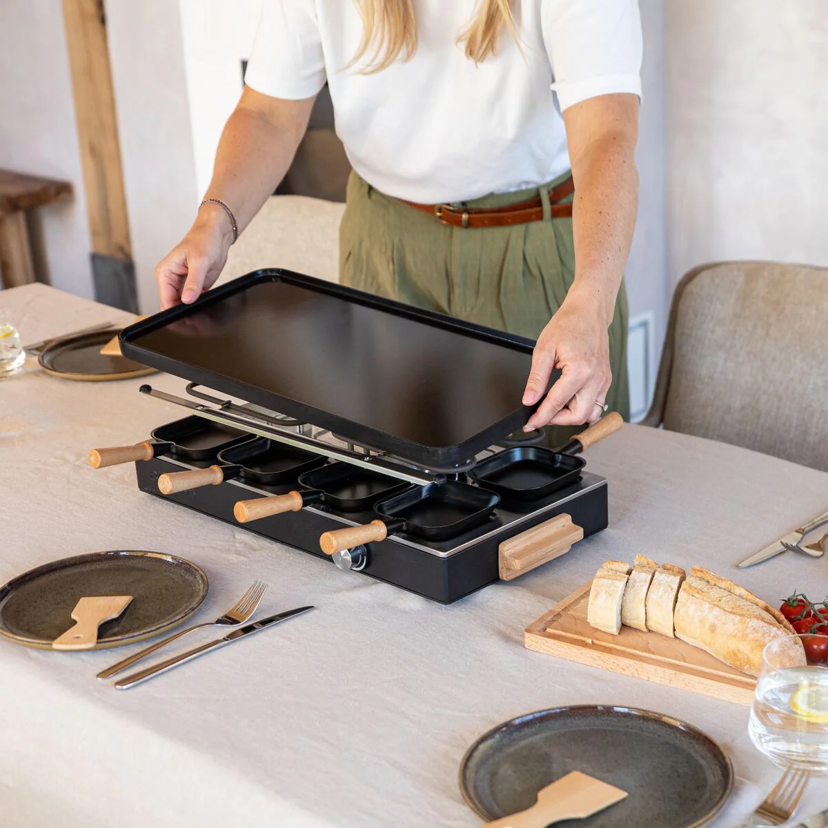 Raclette Gourmet Party 8 Personen