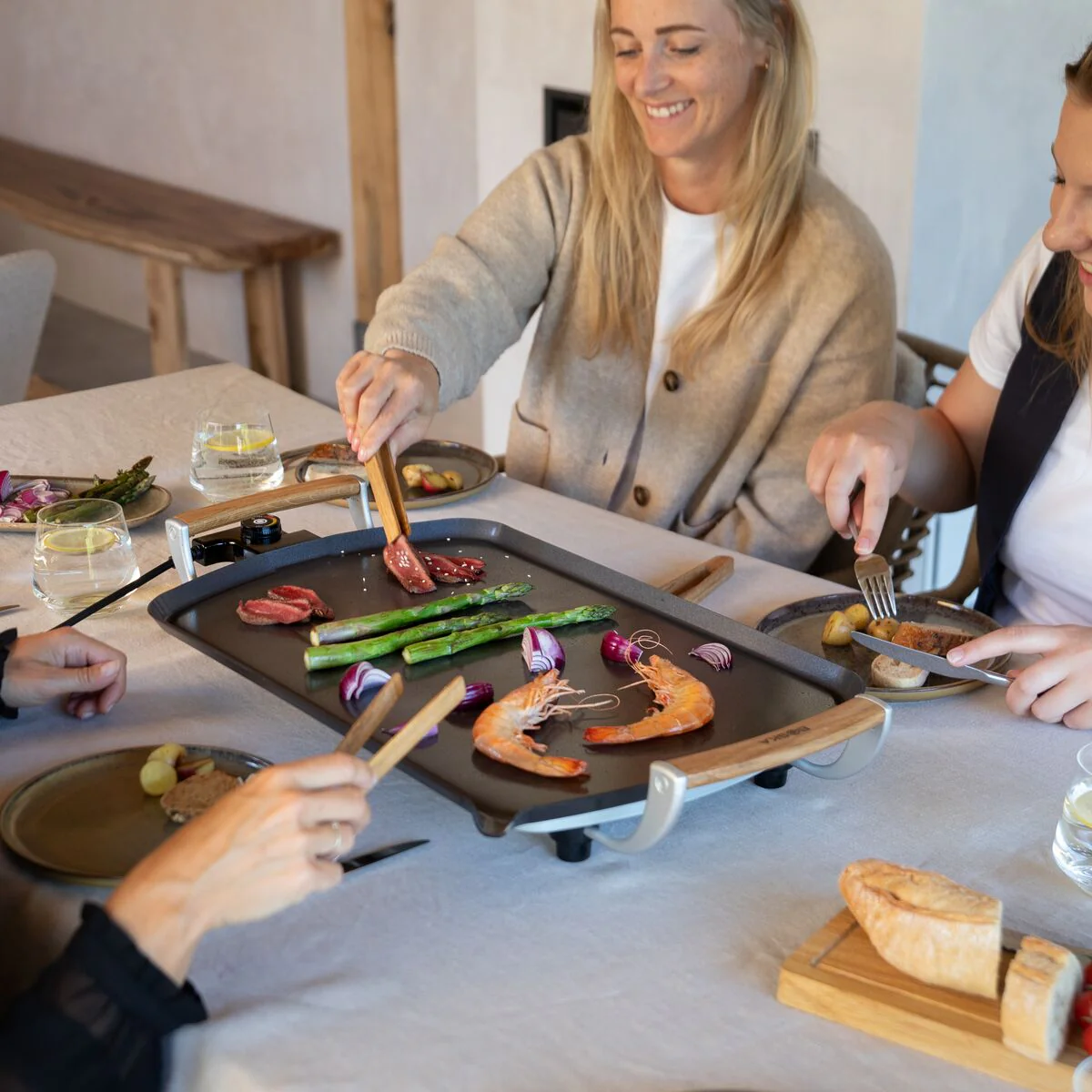 Elektrische Grillplatte Pro