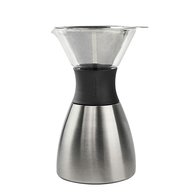 Kaffeemaschine Pour Over Silber