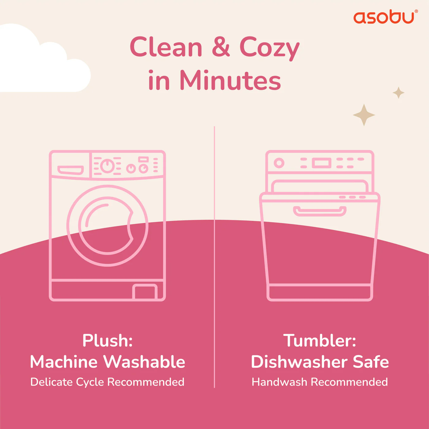 Isolierbecher Lulu, der Liebeskäfer-Fuzzie, 360 ml