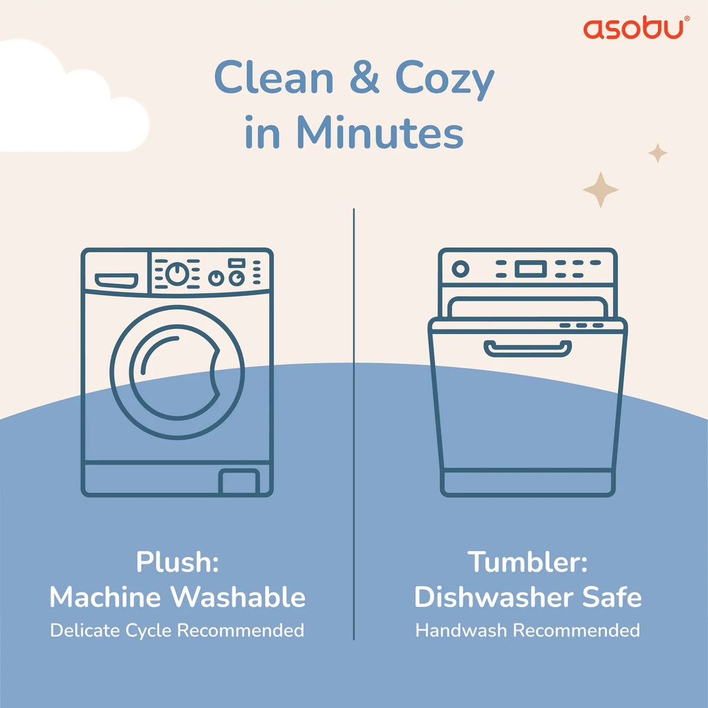 Isolierbecher Millie, der Sanfte-Fuzzie, 360 ml