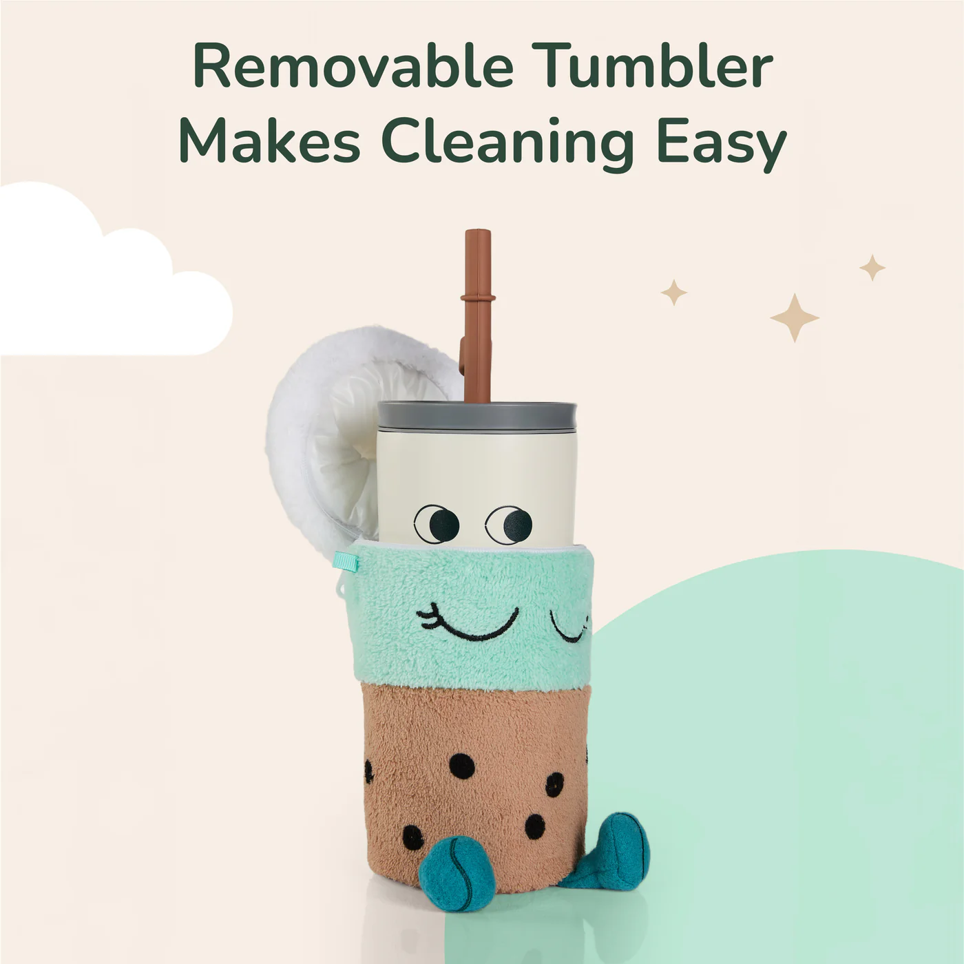 Isolierbecher Beanie, der Buzz-Fuzzie, 360 ml