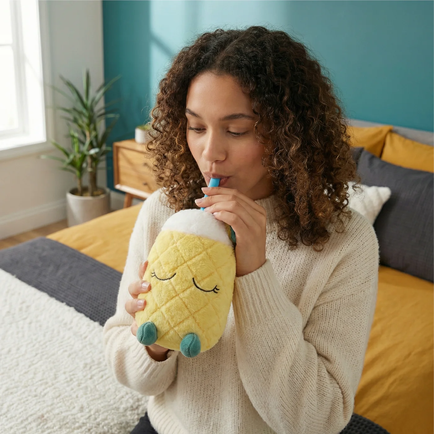 Isolierbecher Pip, der Ananas-Fuzzie, 360 ml