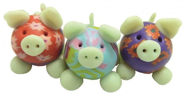 Swiggie Glücksschweinchen,  lose mit Sammelkarte