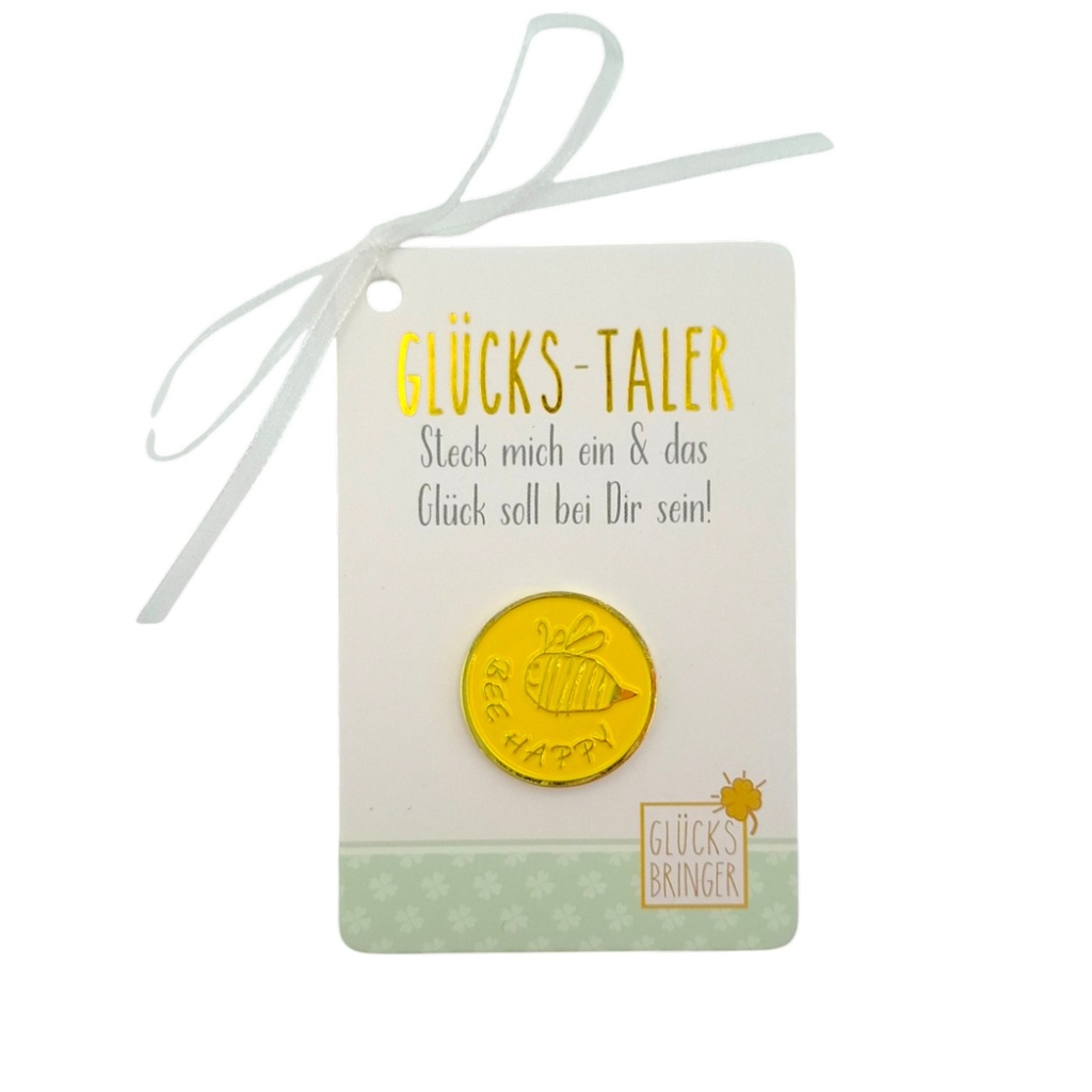 SET Glücks-Münzen bunt im Display, 50 Stk, 5-fach sort