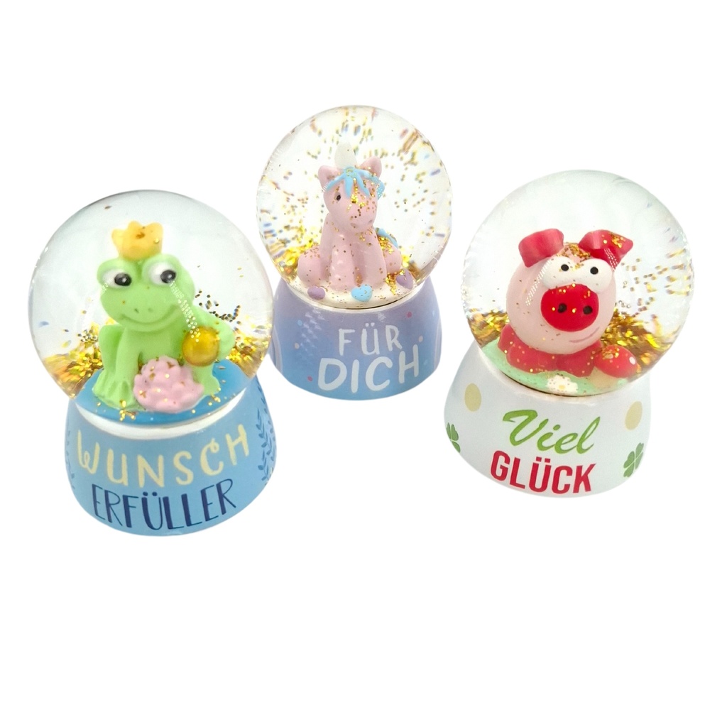 SET Traumkugeln im Display, 12 Stk, 3-fach sort.
