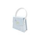 Mini Handtaschen, pastell "Alles Gute"