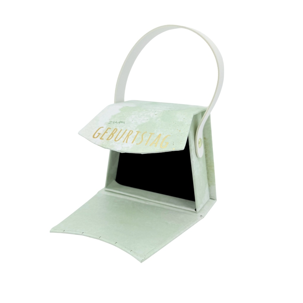 Mini Handtaschen, pastell "Geburtstag"