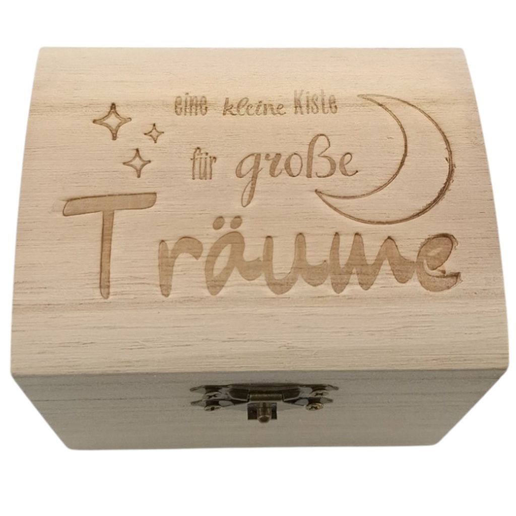 Schatzkiste "kleine Kiste - große Träume"