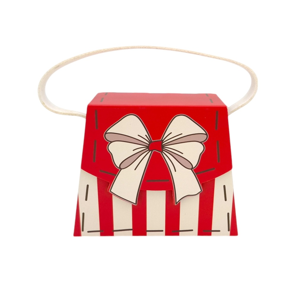 SET Liebe Mini Handtaschen-Geschenkschachtel, 4-fach (16 Stk