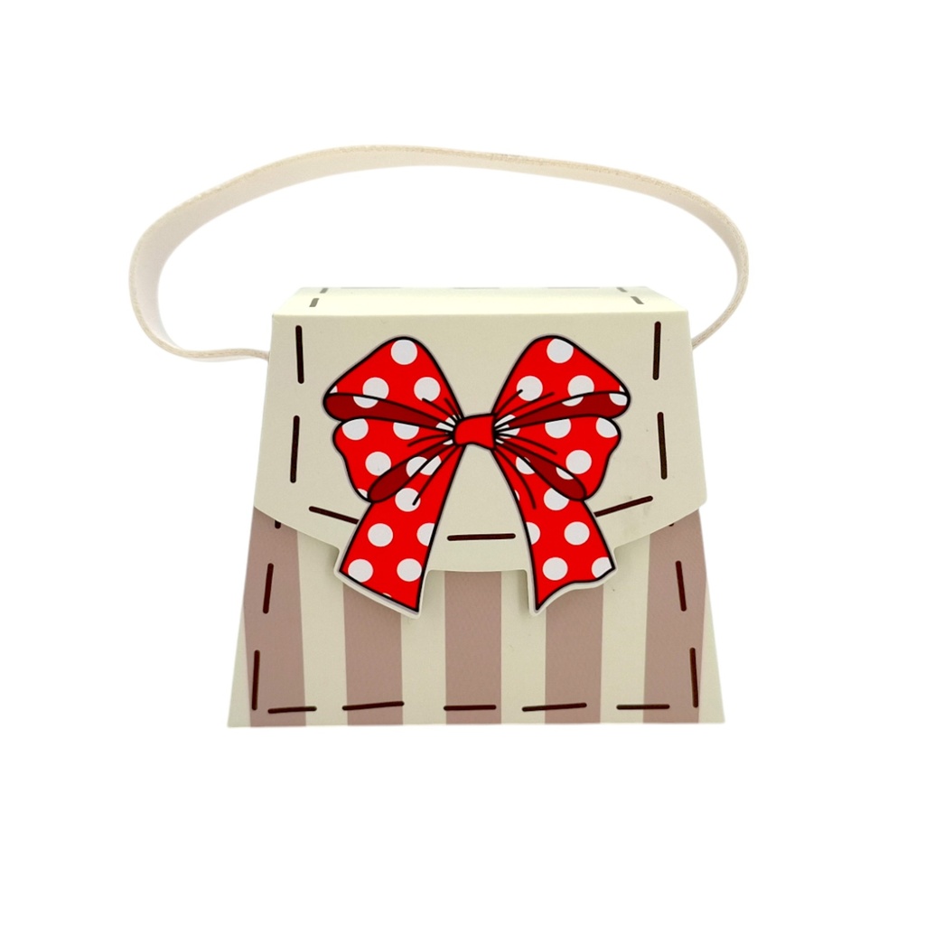 SET Liebe Mini Handtaschen-Geschenkschachtel, 4-fach (16 Stk