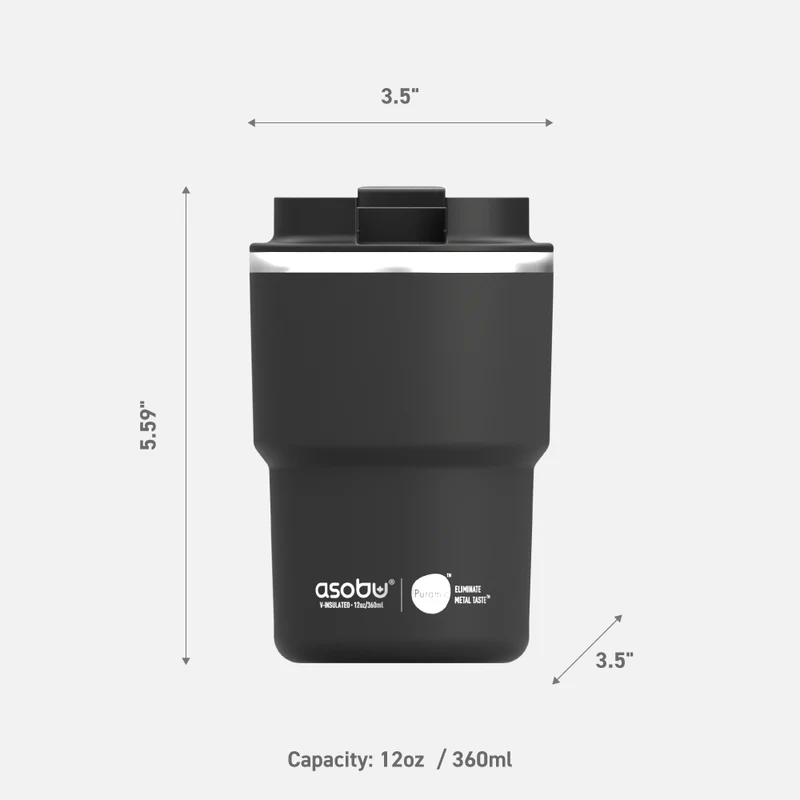 Isolierbecher Mini Puramic Schwarz