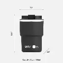 Isolierbecher Mini Puramic Schwarz