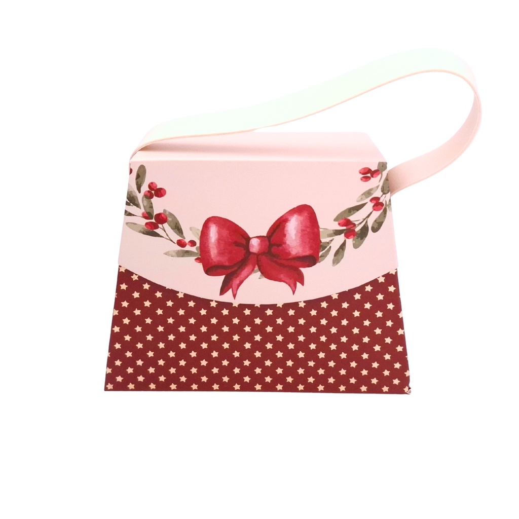 Handtaschen-Geschenkschachtel, zauberh. Weihn.