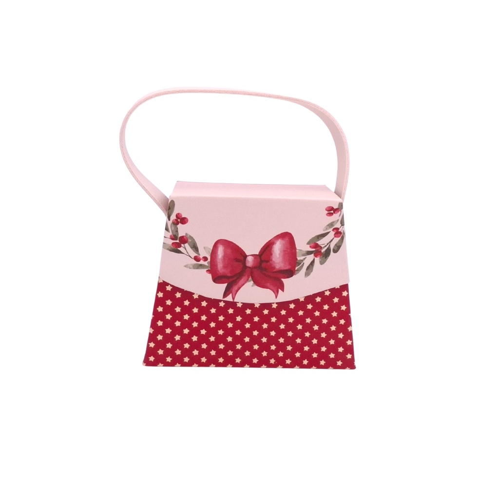 Mini Handtaschen-Geschenkschachtel, zauberh. Weih