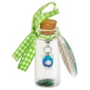 SET Glücksschweinchen-Charm im Glas, 25 Stk, 5-fach sort im