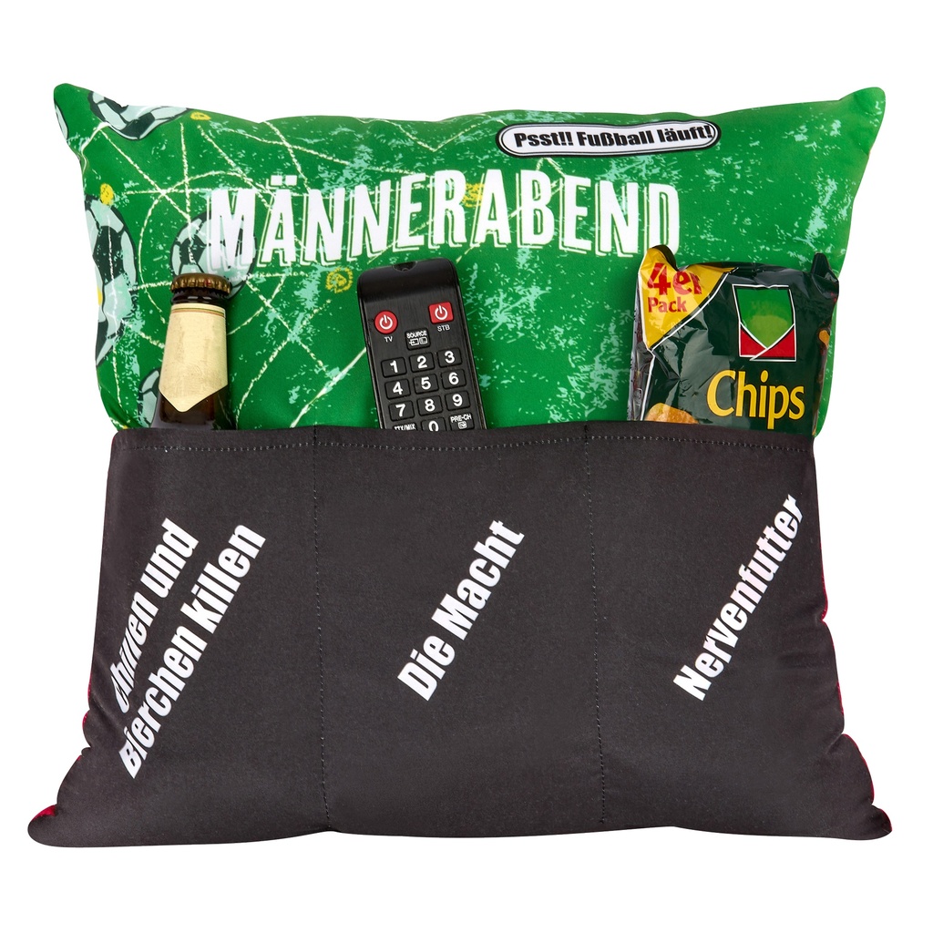 Wendekissen, Mädels-/Männerabend, 43 x 43 cm
