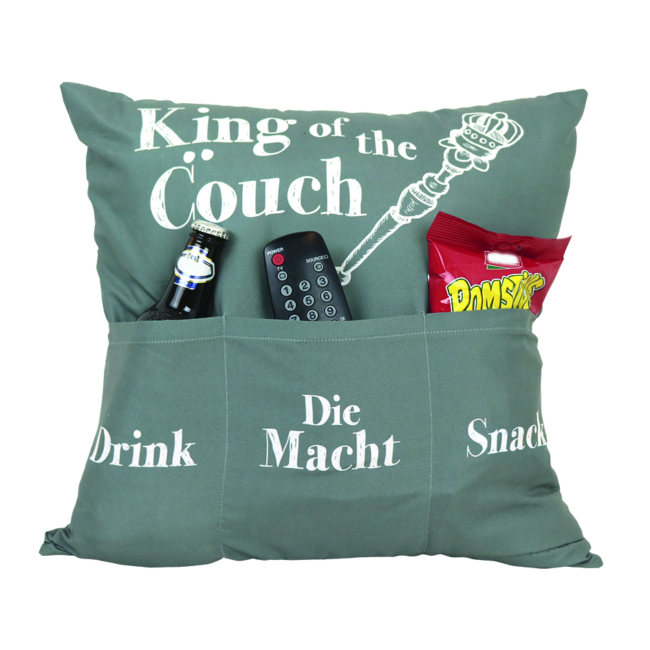 Sofahelden Kissen "King of the Couch"