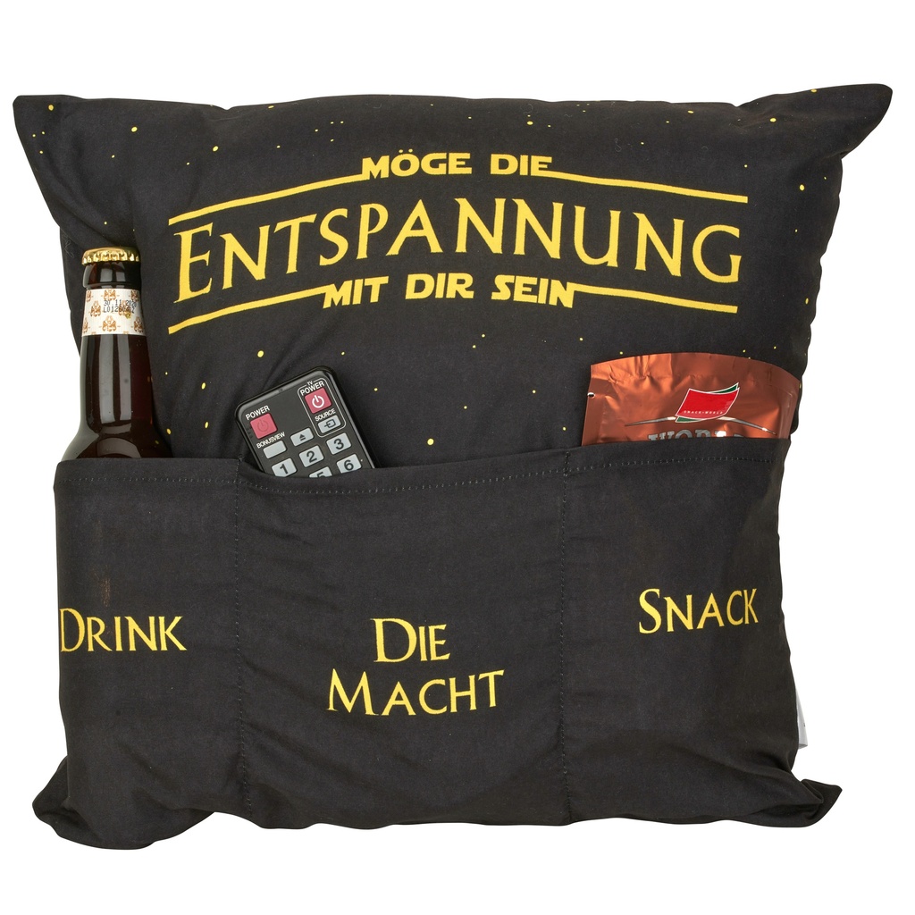 Sofahelden Kissen "Möge die Entspannung"