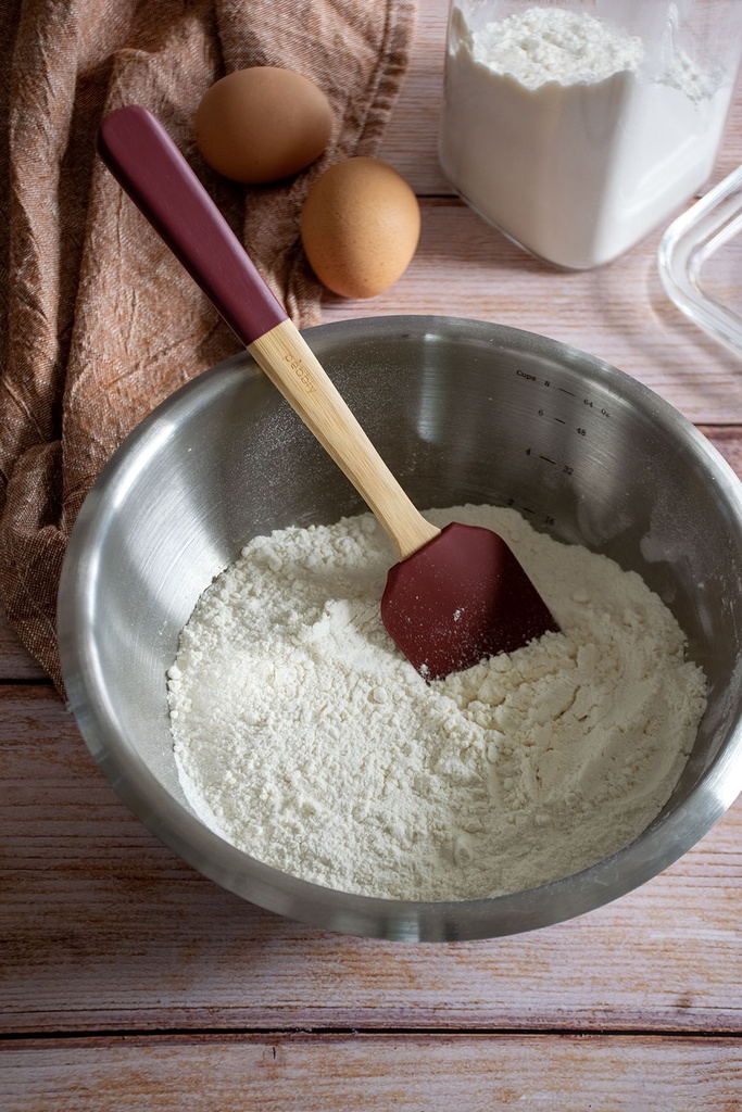 Teigspachtel Bambus/Silikon 25 cm