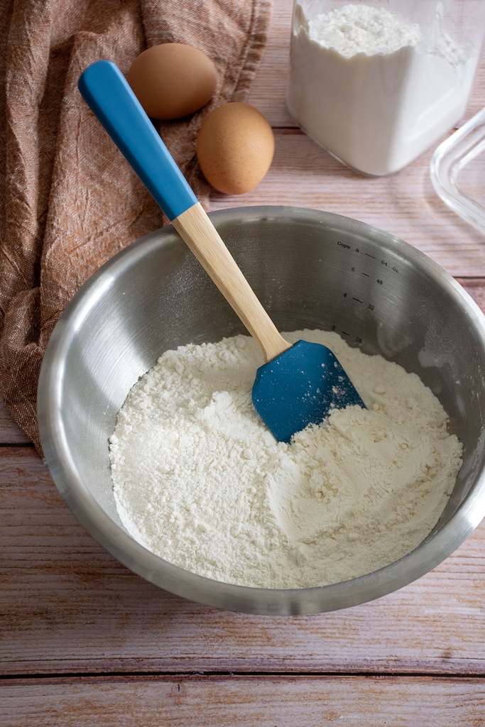 Teigspachtel Bambus/Silikon 25 cm