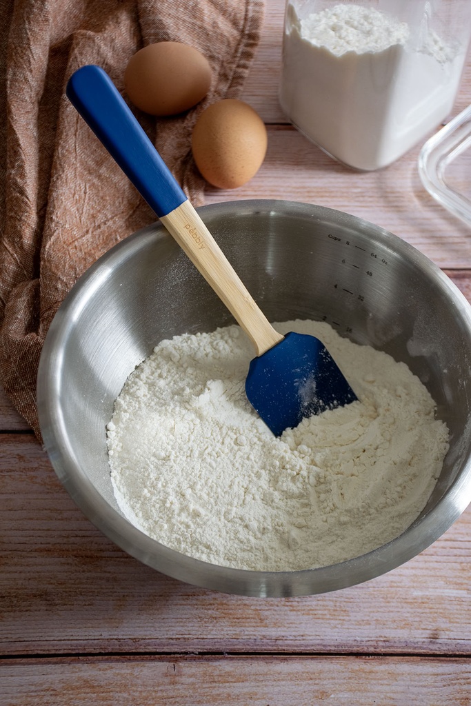 Teigspachtel Bambus/Silikon 25 cm