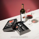 Keith Haring Geschenkset elektrischer Weinöffner und Weinpumpe