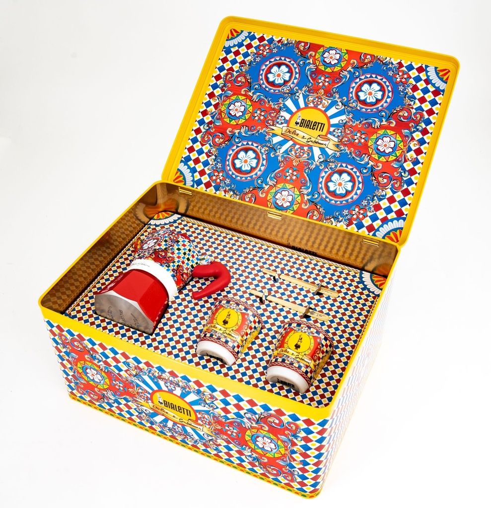 Geschenkbox D&G Moka E.2Ts + Becher1