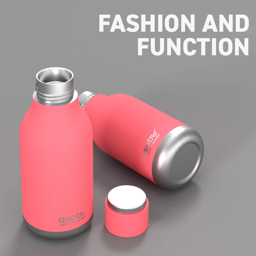 Isolierflasche Urban Pfirsich