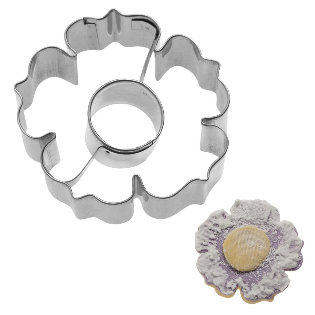 Ausstechform »Rosette mit Innenkreis 2D«, 5,5 cm