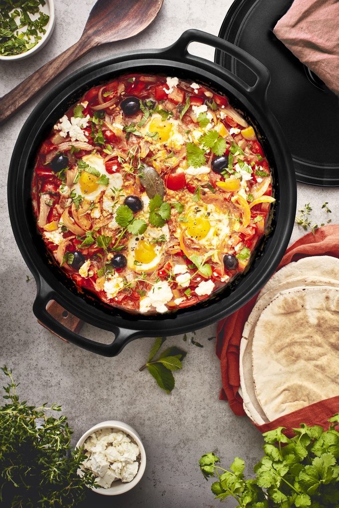 Sublime+ Runder Bräter niedrig 29 cm, 4 l