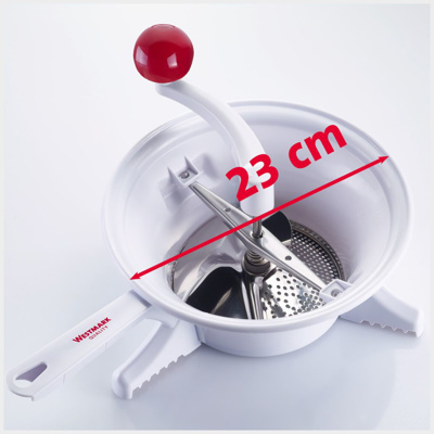 Passiermaschine, Ø 23 cm