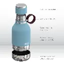 Isolierflasche für Hunde Blau