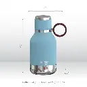 Isolierflasche für Hunde Blau