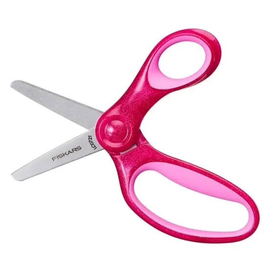Kinderschere 13 cm mit abgerundeter Spitze